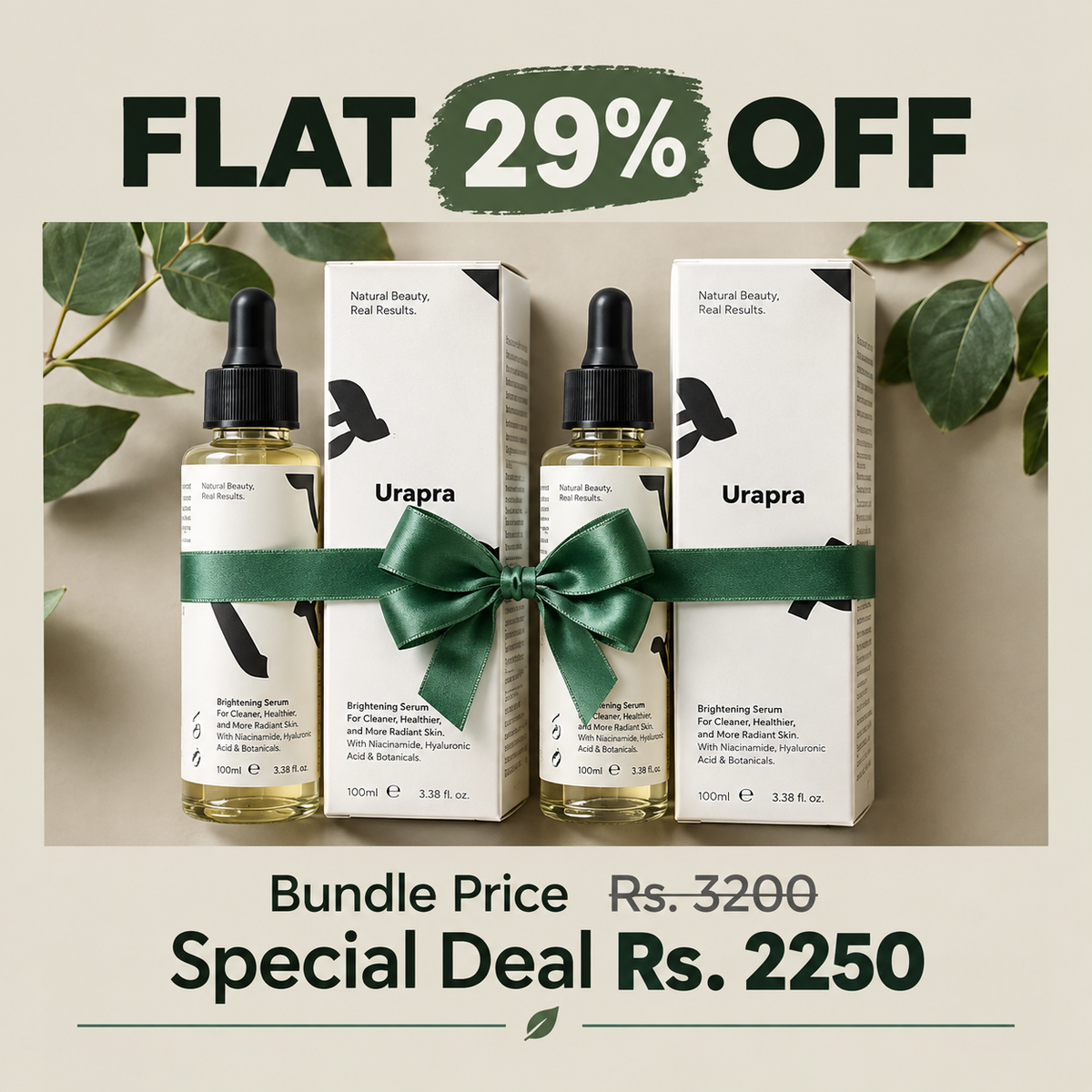 Glycolic Acid 7% Toning Solution – Pack of 2– Urapra