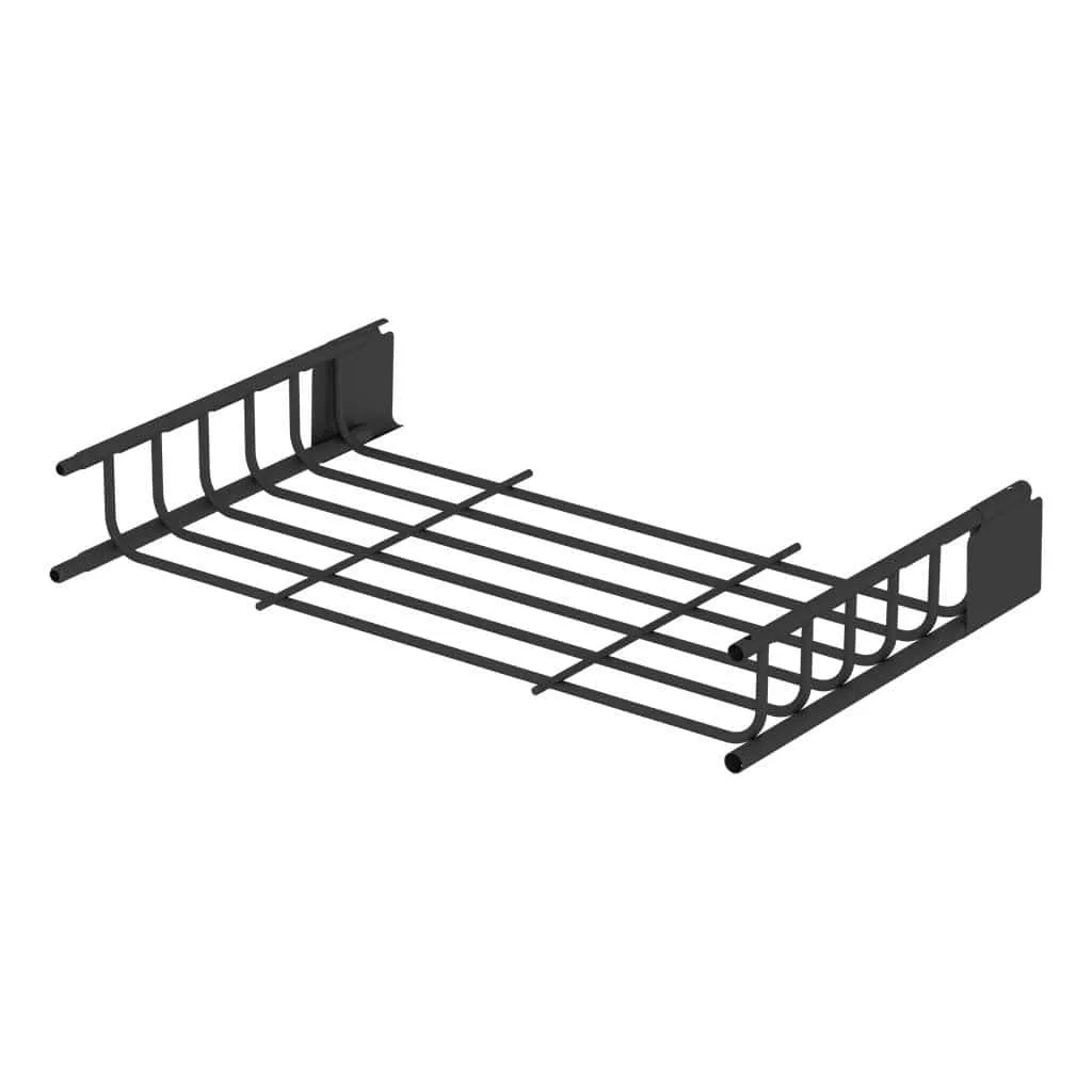 21" x 37" Black Steel Roof Rack Cargo Carrier Extension