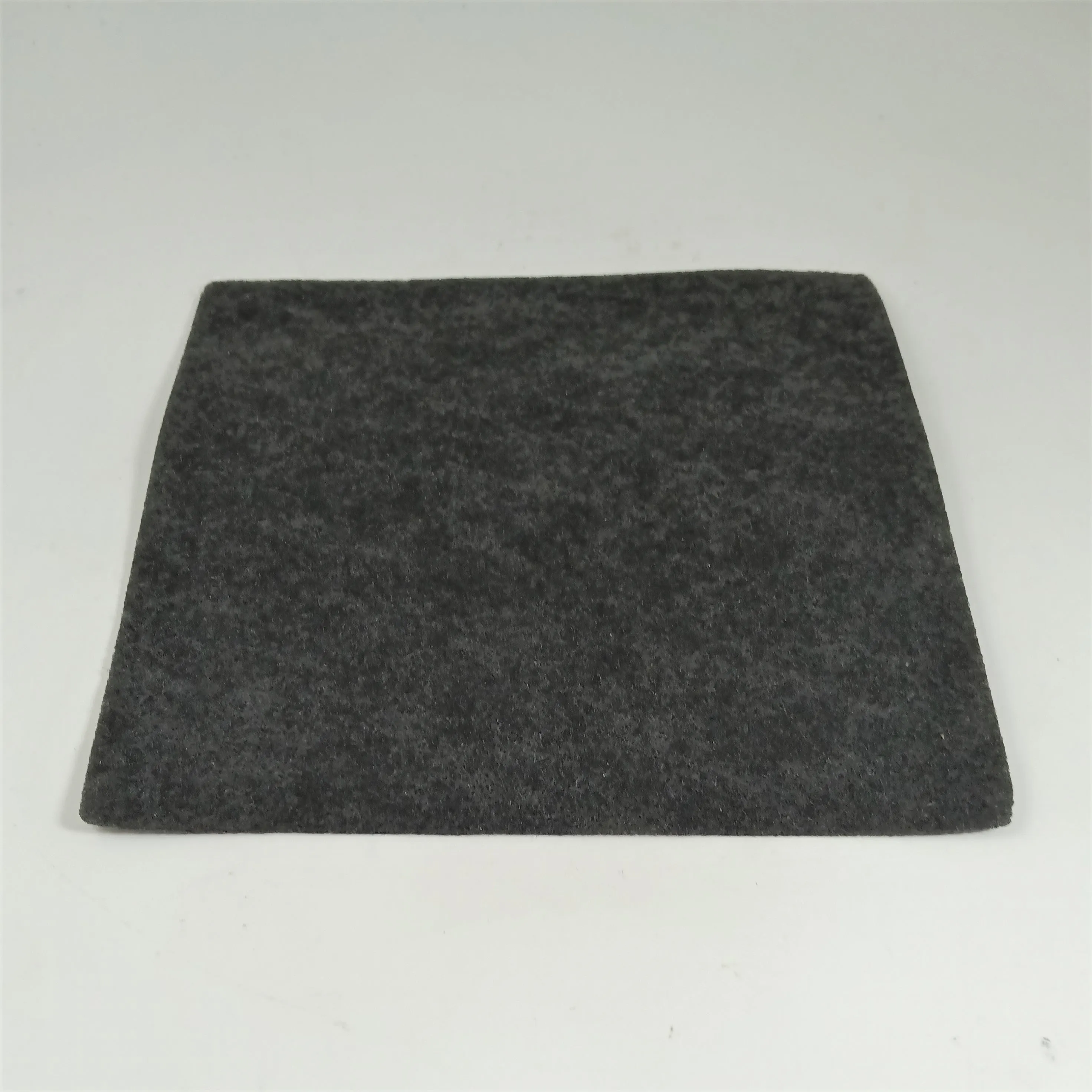 6" Black Square Felt Pad non-adhesive