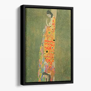 Abandoned Hope by Klimt Floating Framed Canvas