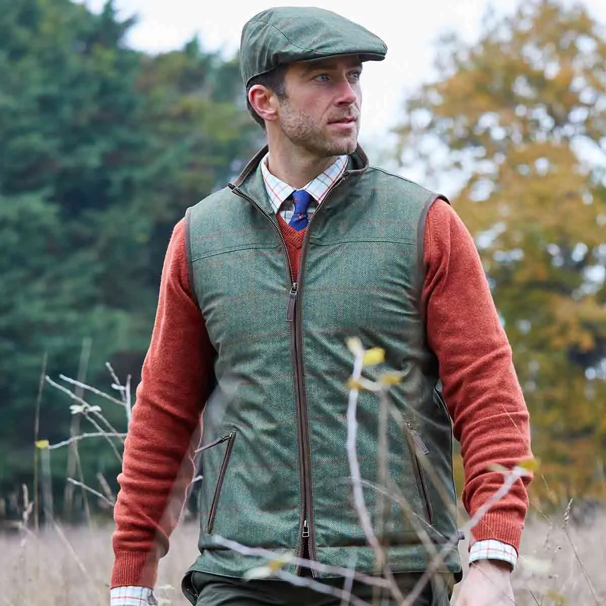 Alan Paine Didsmere Technical Tweed Men's Gilet