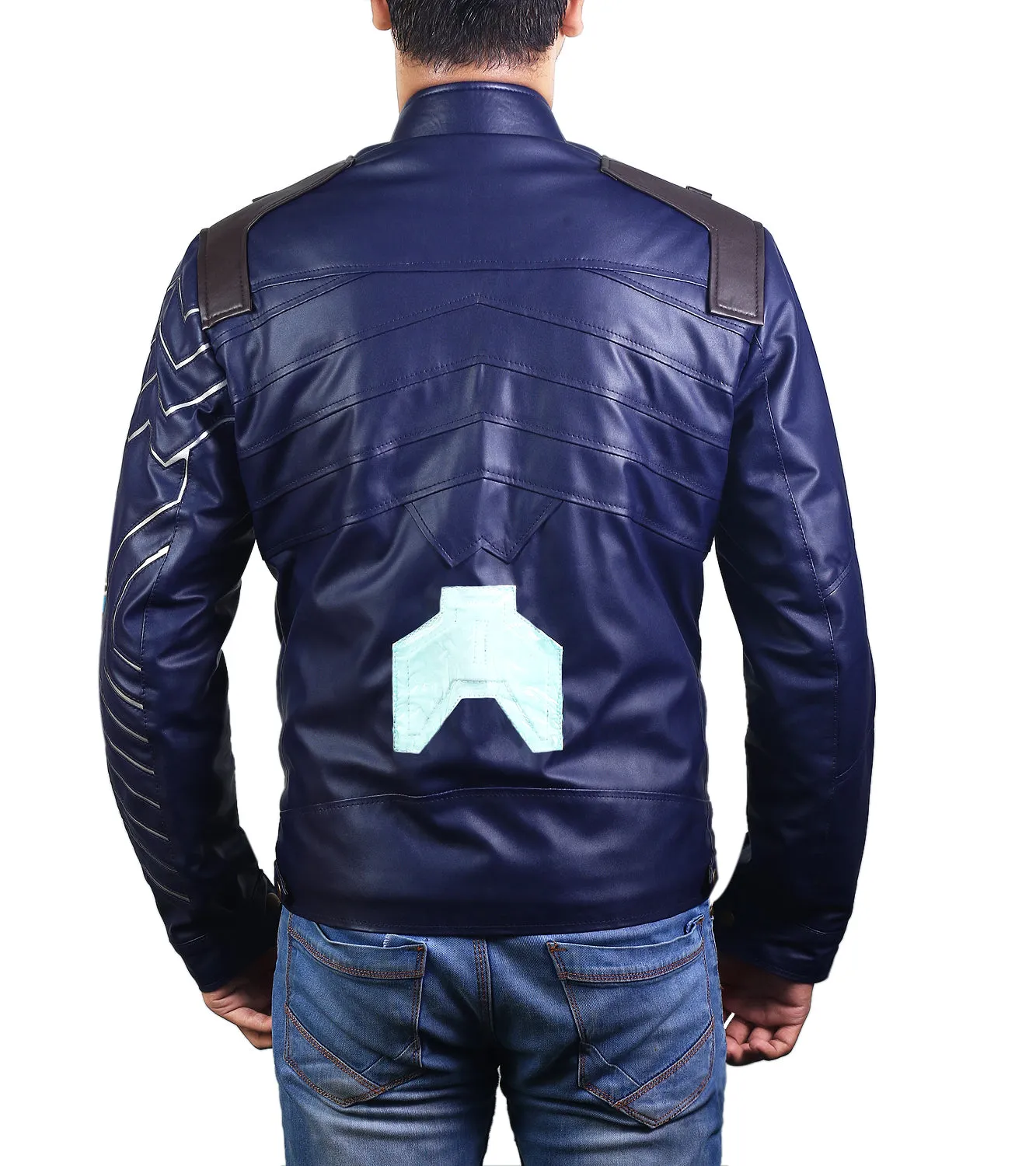 Avengers Infinity War Winter Soldier White Wolf Jacket