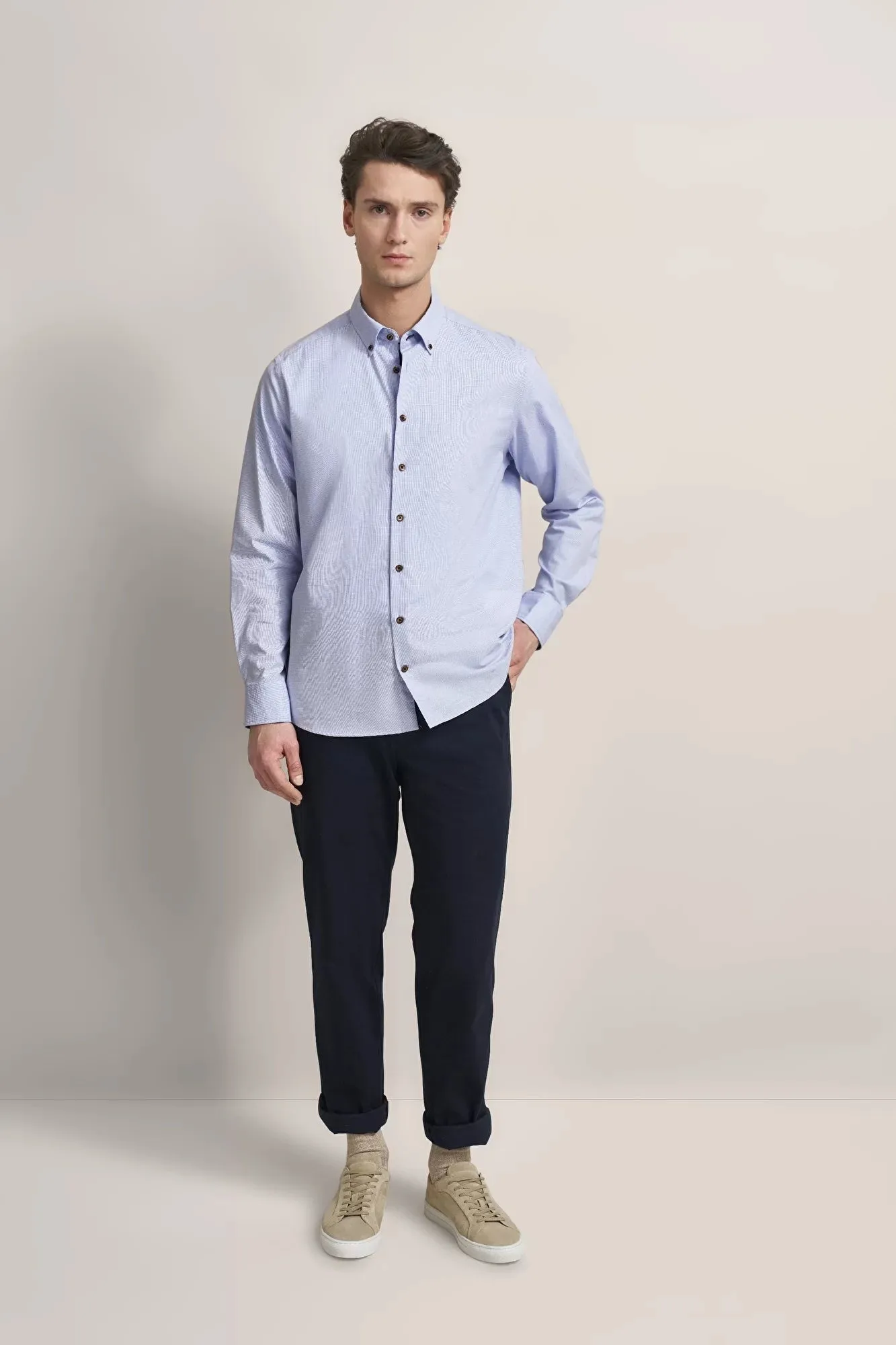 Bugatti Button Collar Casual Shirt