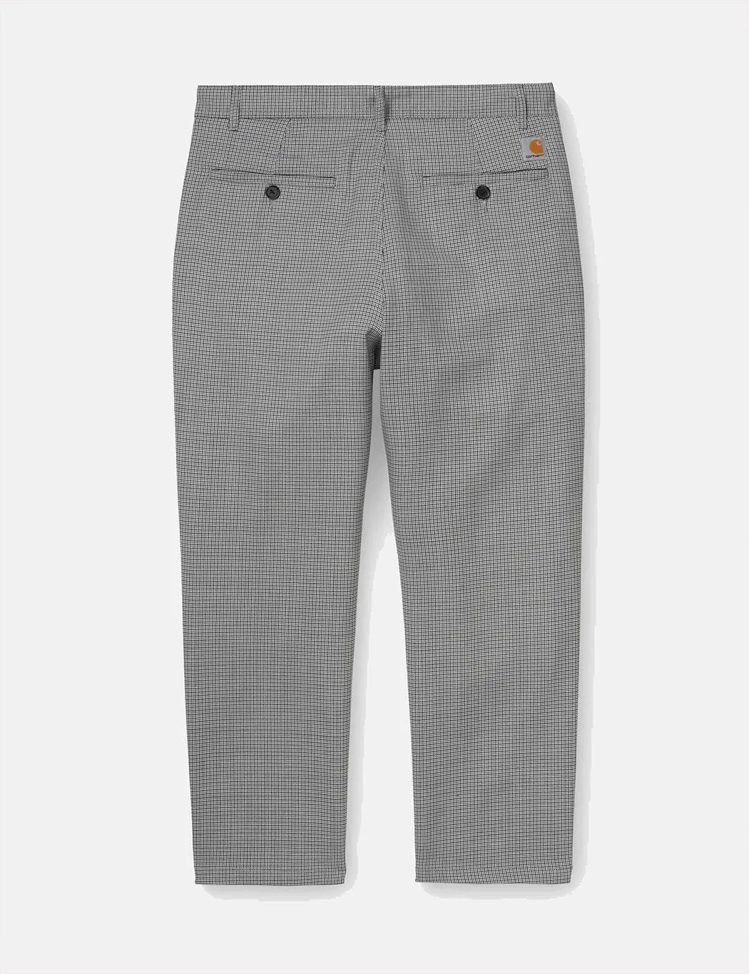 Carhartt-WIP Menson Pant (Lewis Houndstooth) - Black