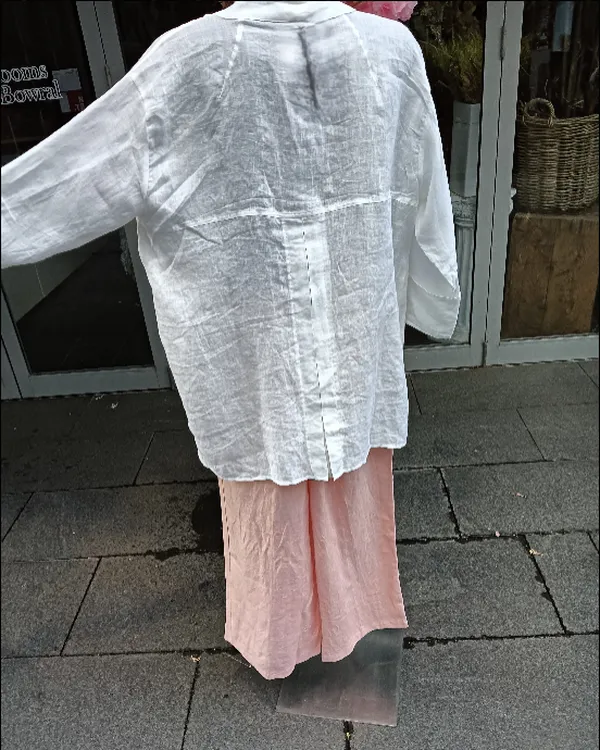 CCB White Linen shirt