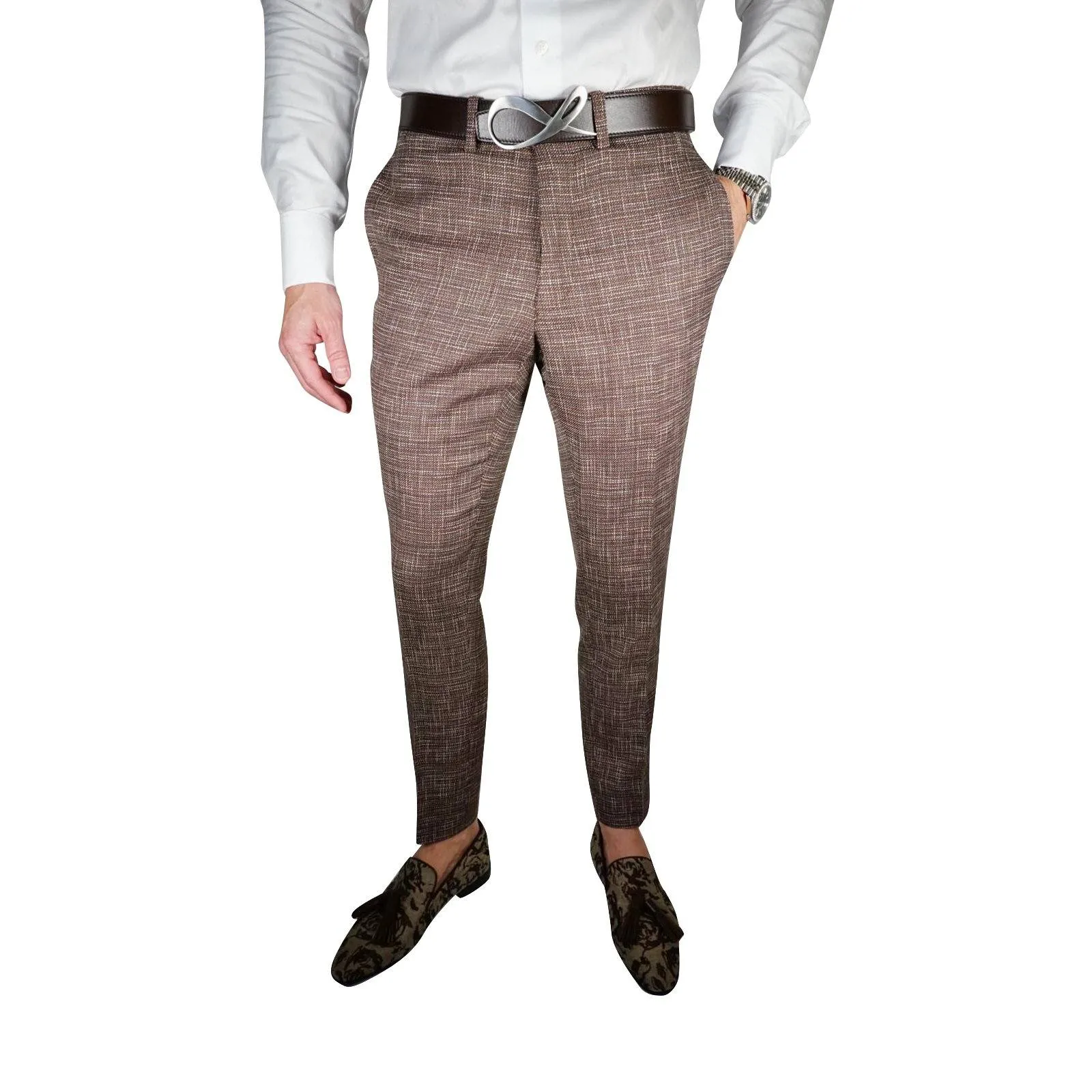 Coffee Canestro Trousers @ The Vault