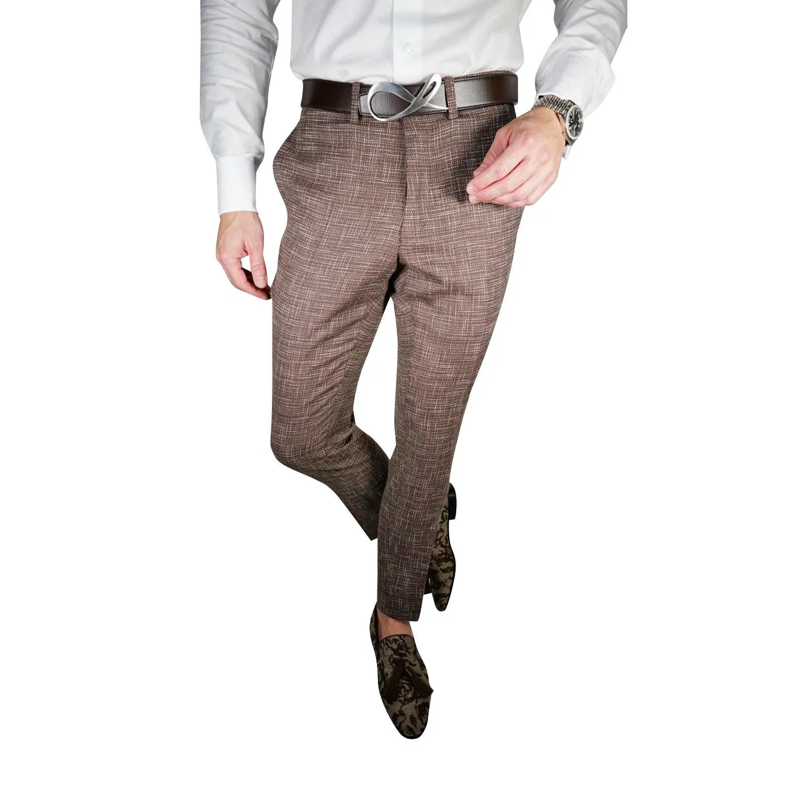 Coffee Canestro Trousers @ The Vault