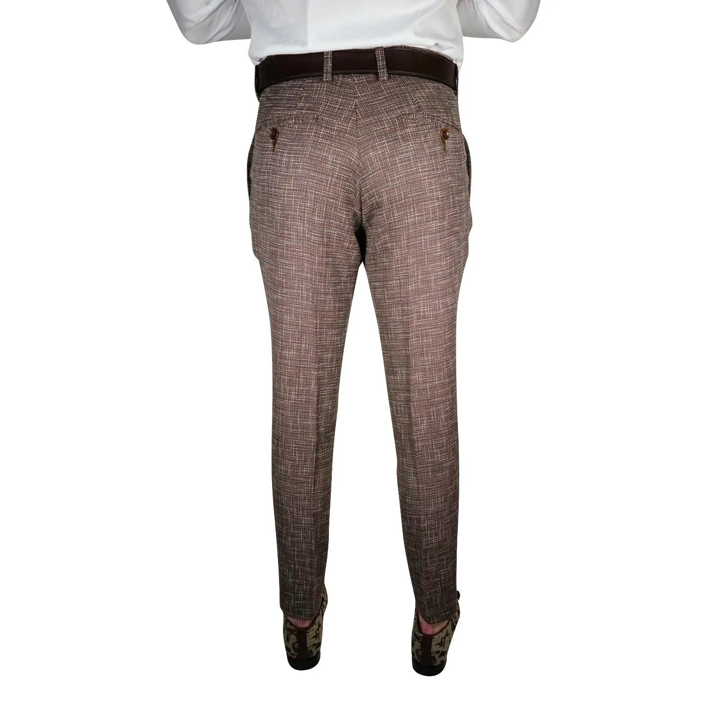 Coffee Canestro Trousers @ The Vault