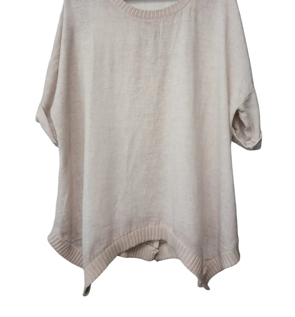 DASIA linen top