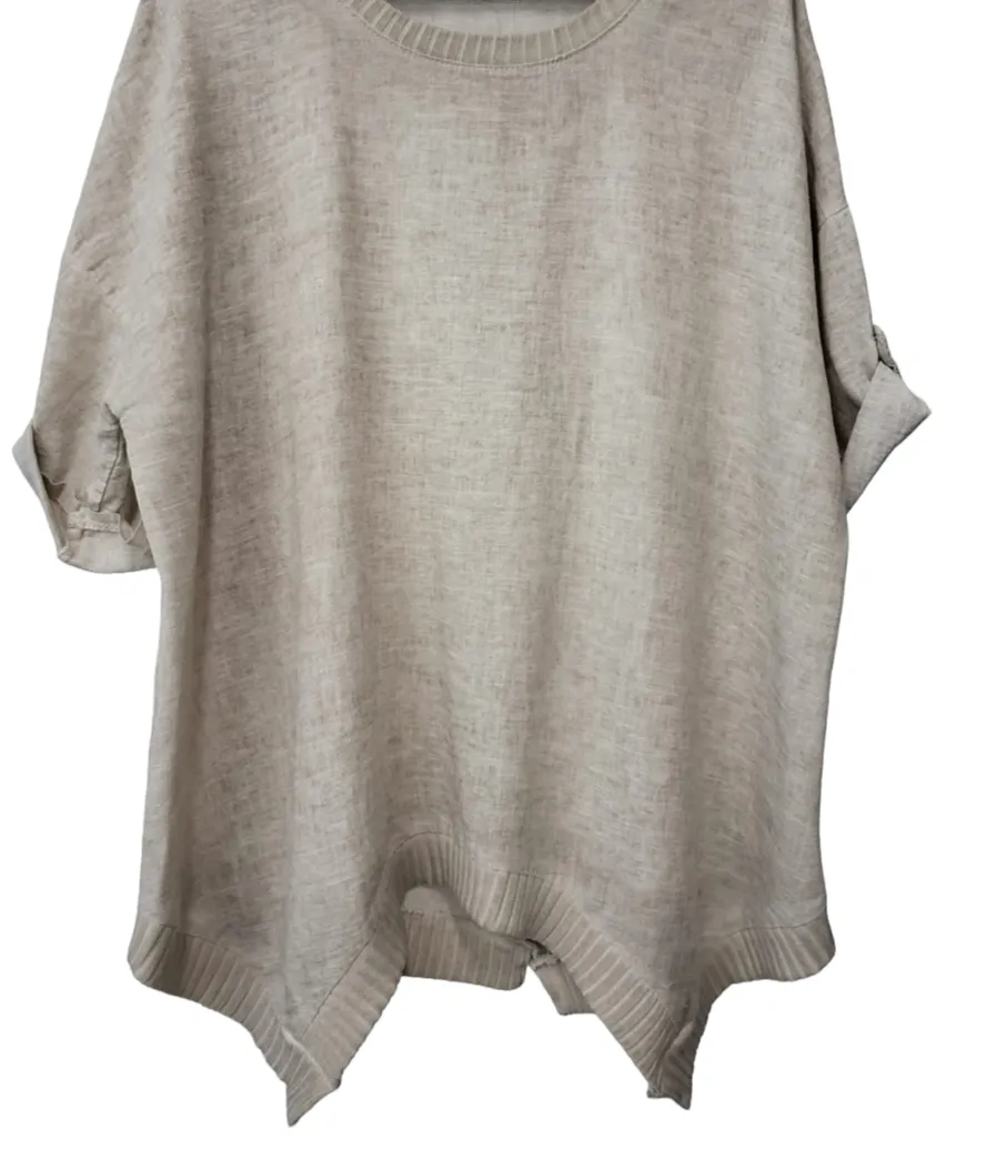 DASIA linen top