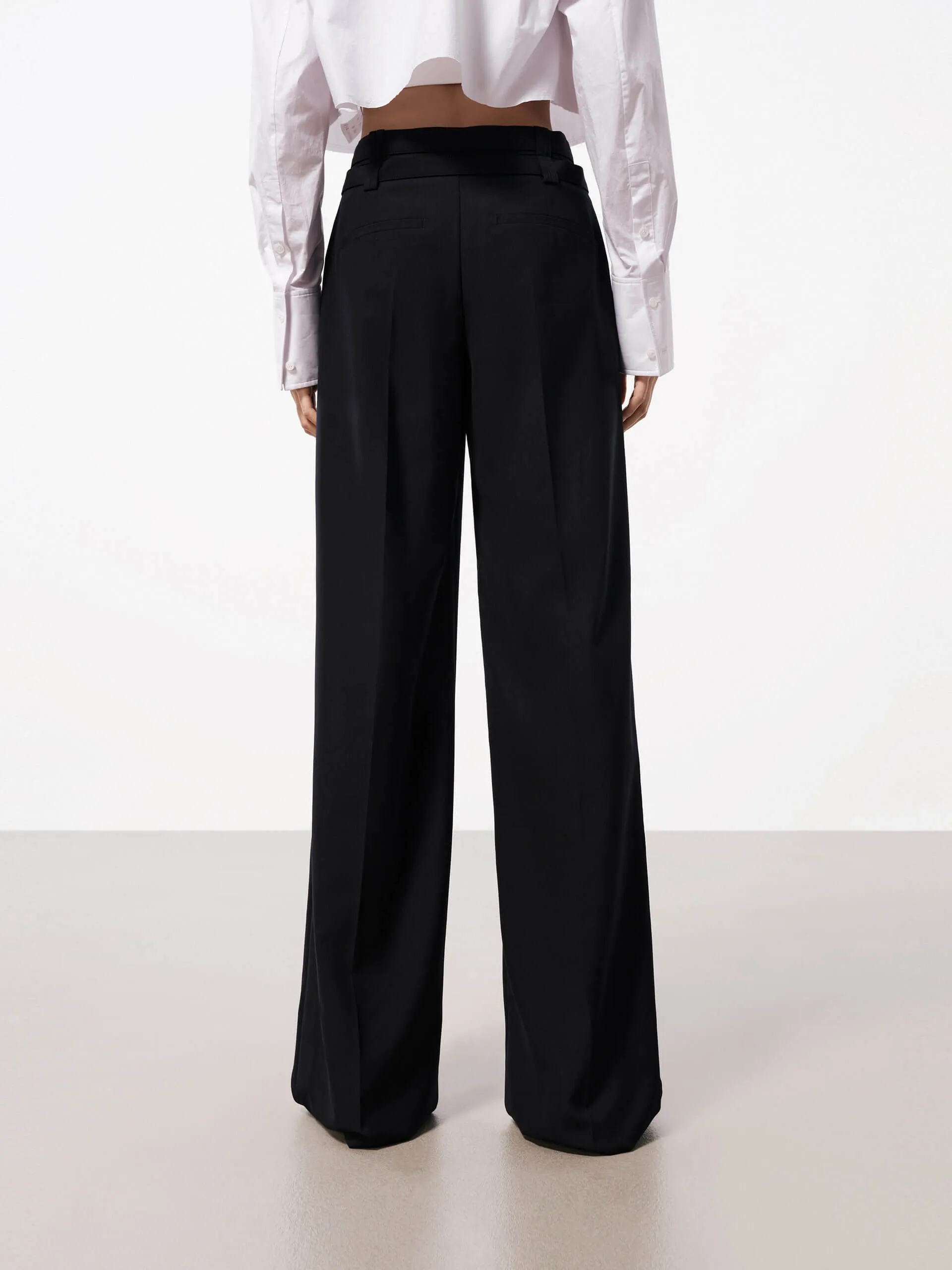 Deconstruct Waist Belt Pants