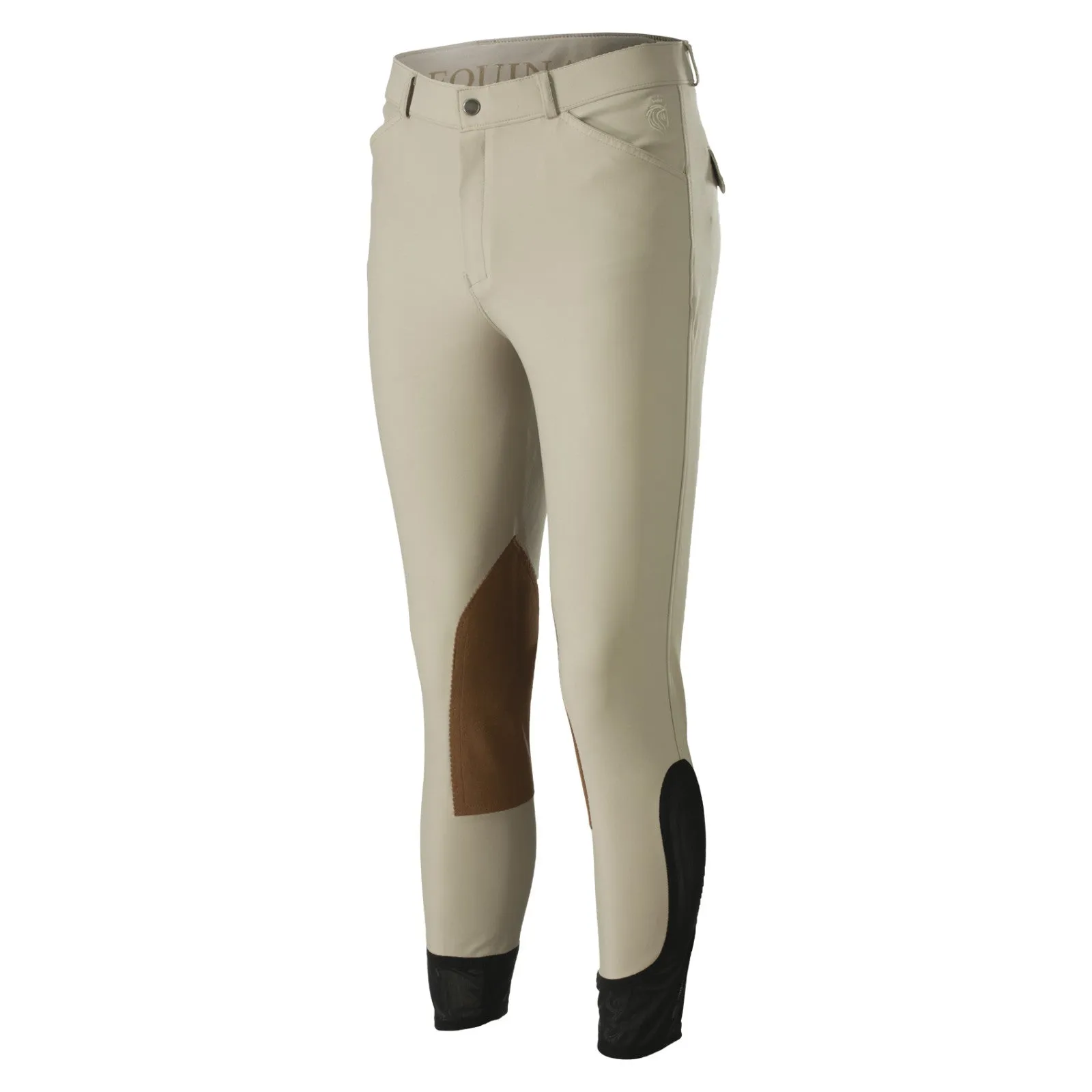 Equinavia Erik Mens Show Knee Patch Breeches - Tan E36005