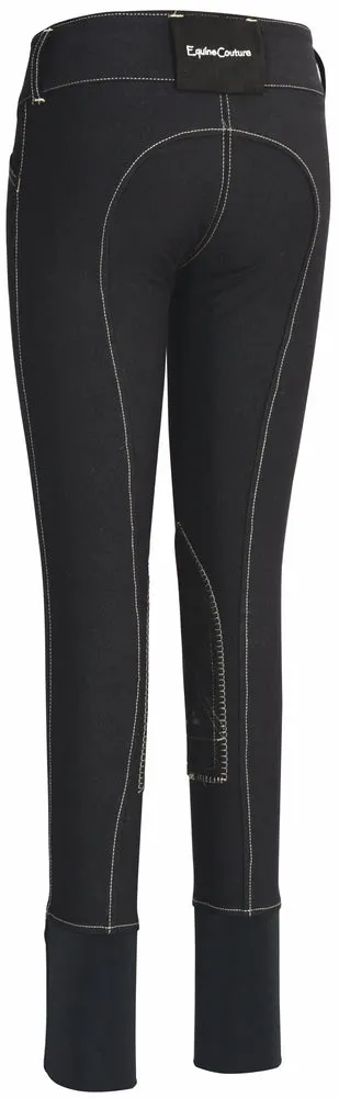 Equine Couture Children's Sportif Natasha Knee Patch Breeches