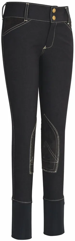 Equine Couture Children's Sportif Natasha Knee Patch Breeches