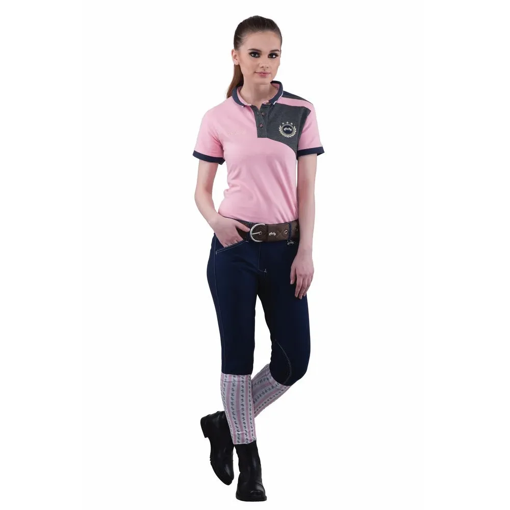 Equine Couture Ladies Sportif Natasha Knee Patch Breeches