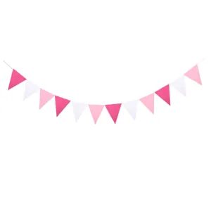 Felt Bunting - Pinks