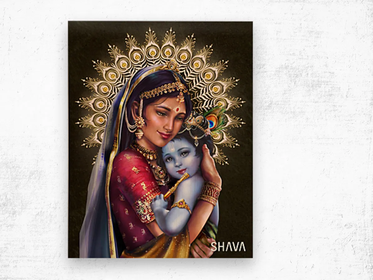 Gods of Love and Tenderness - Yashoda Krishna