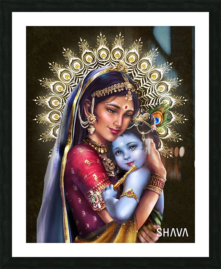 Gods of Love and Tenderness - Yashoda Krishna