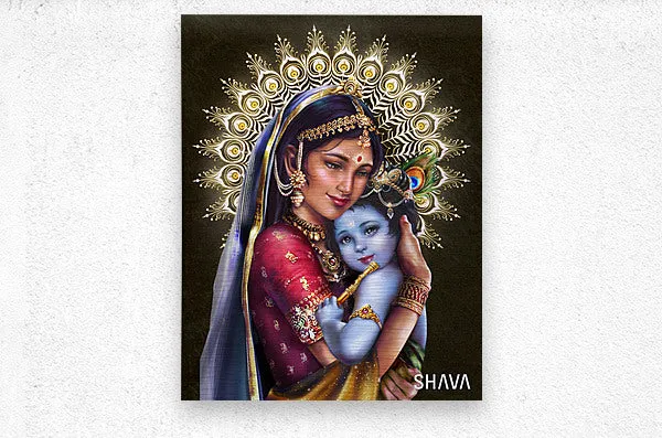 Gods of Love and Tenderness - Yashoda Krishna