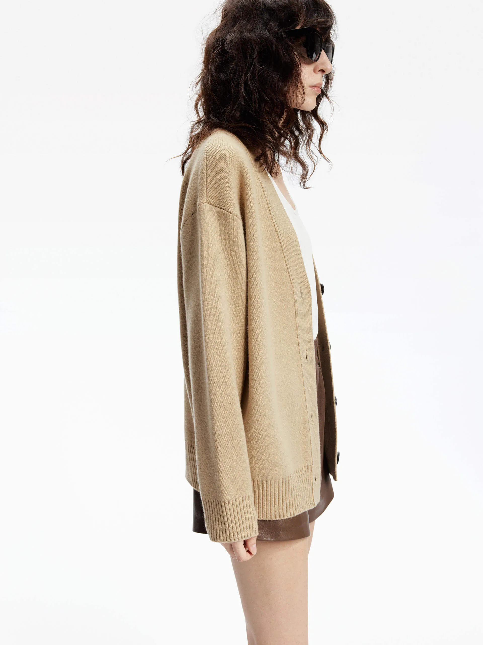 Include Cashmere Knit Cardigan