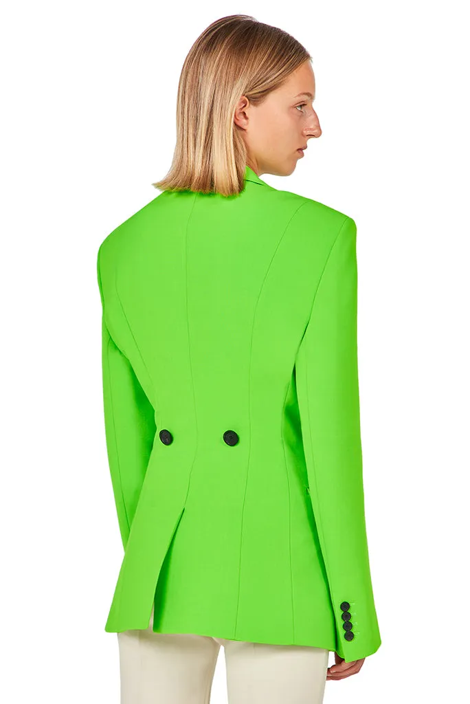 Kwaidan Editions - Tailored Suit Jacket - Neon Green