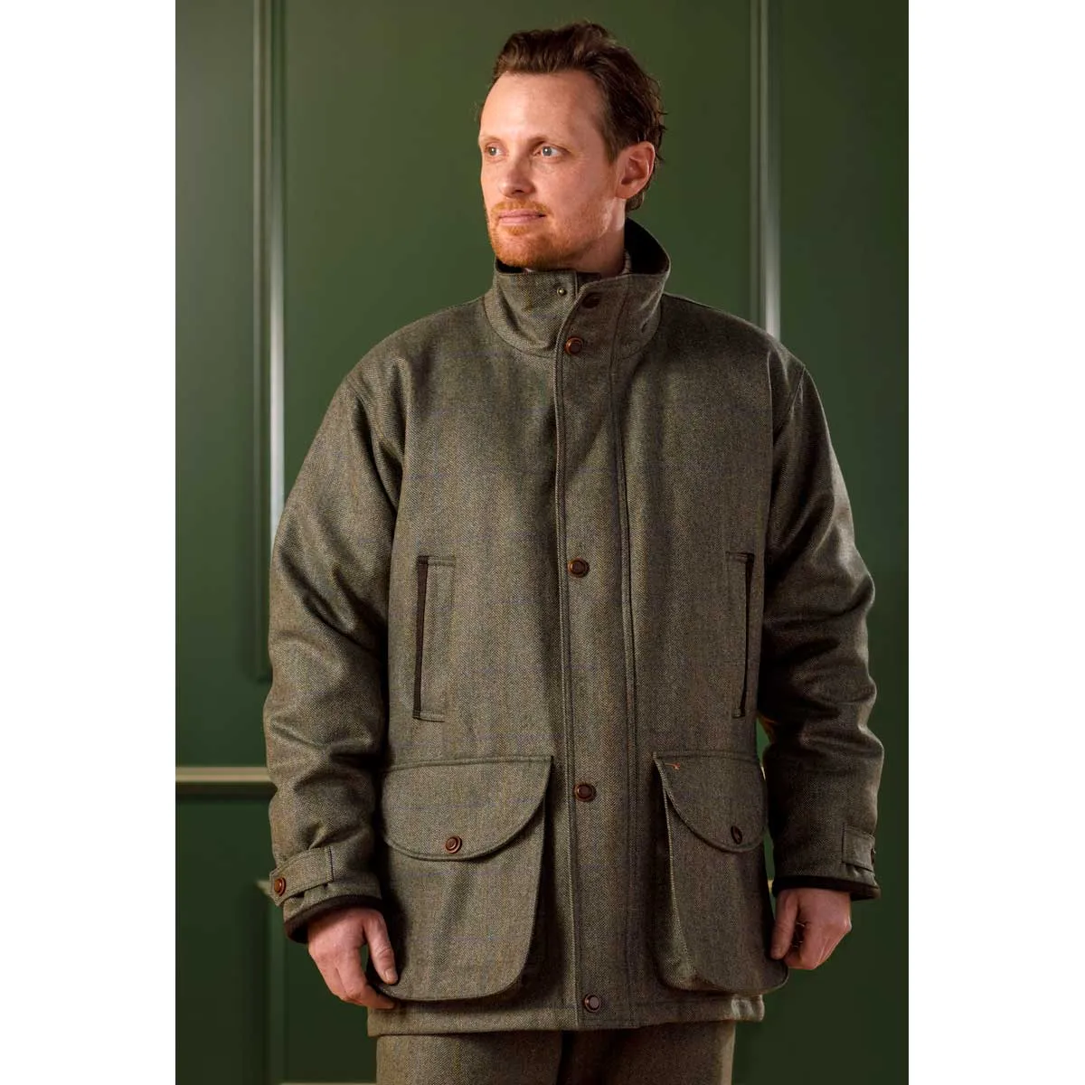 Laksen Laird Waterproof Tweed Wingfield Coat W.CTX