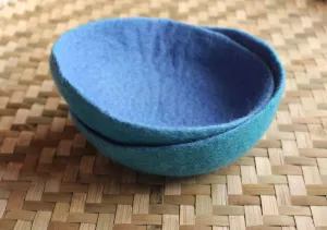 Large Felt Bowls, Felt Decorative Bowls