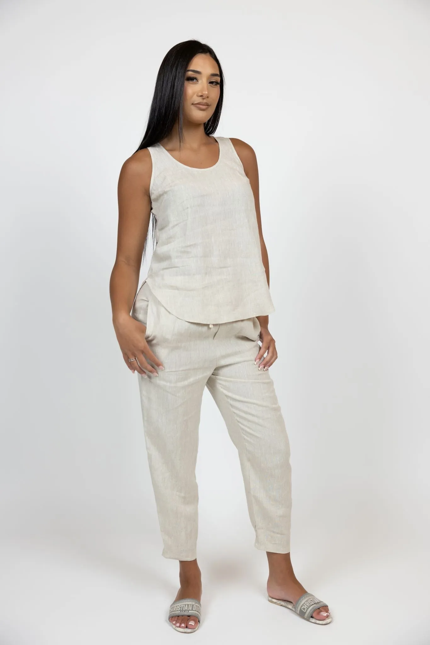 Linen Tank Top