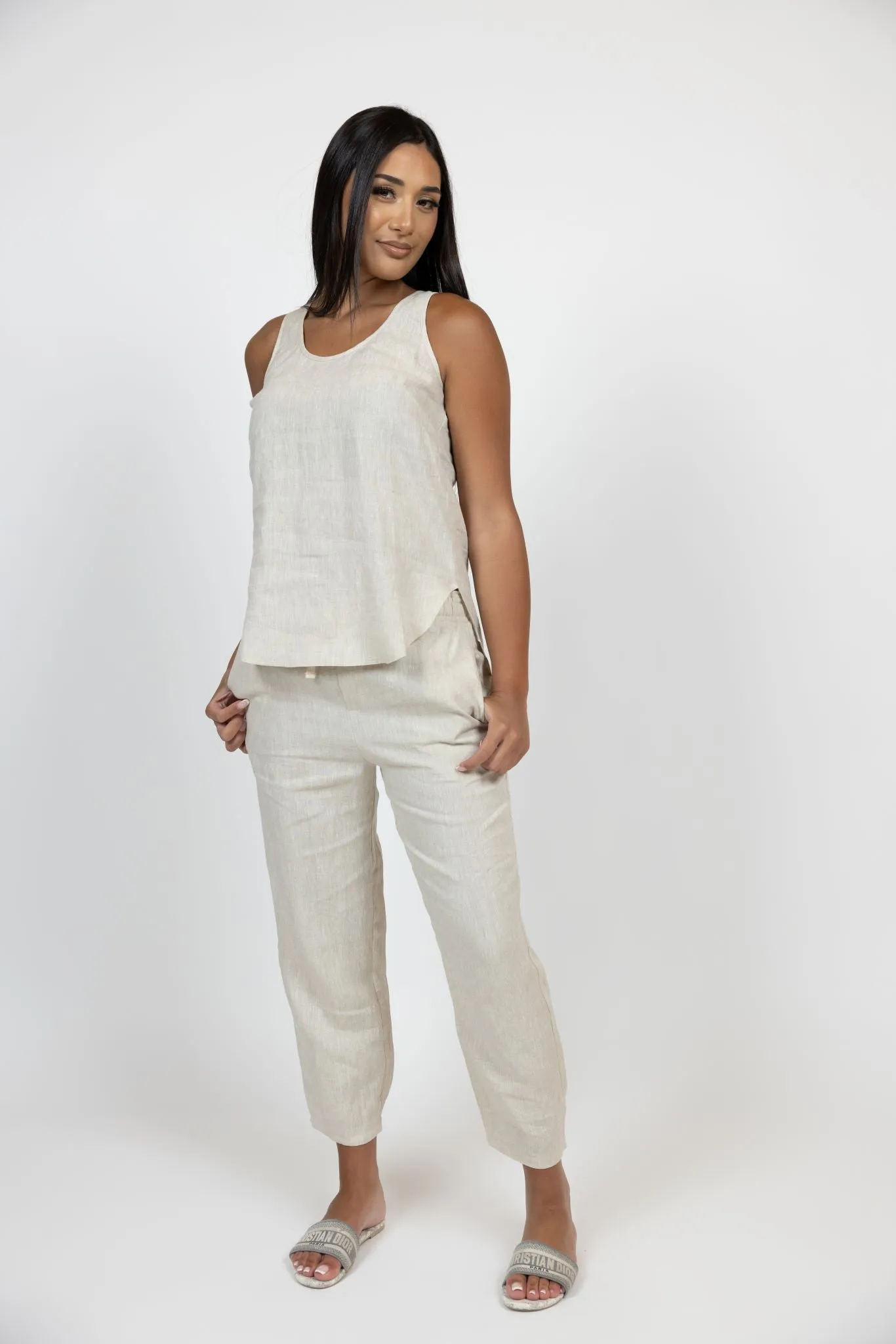 Linen Tank Top