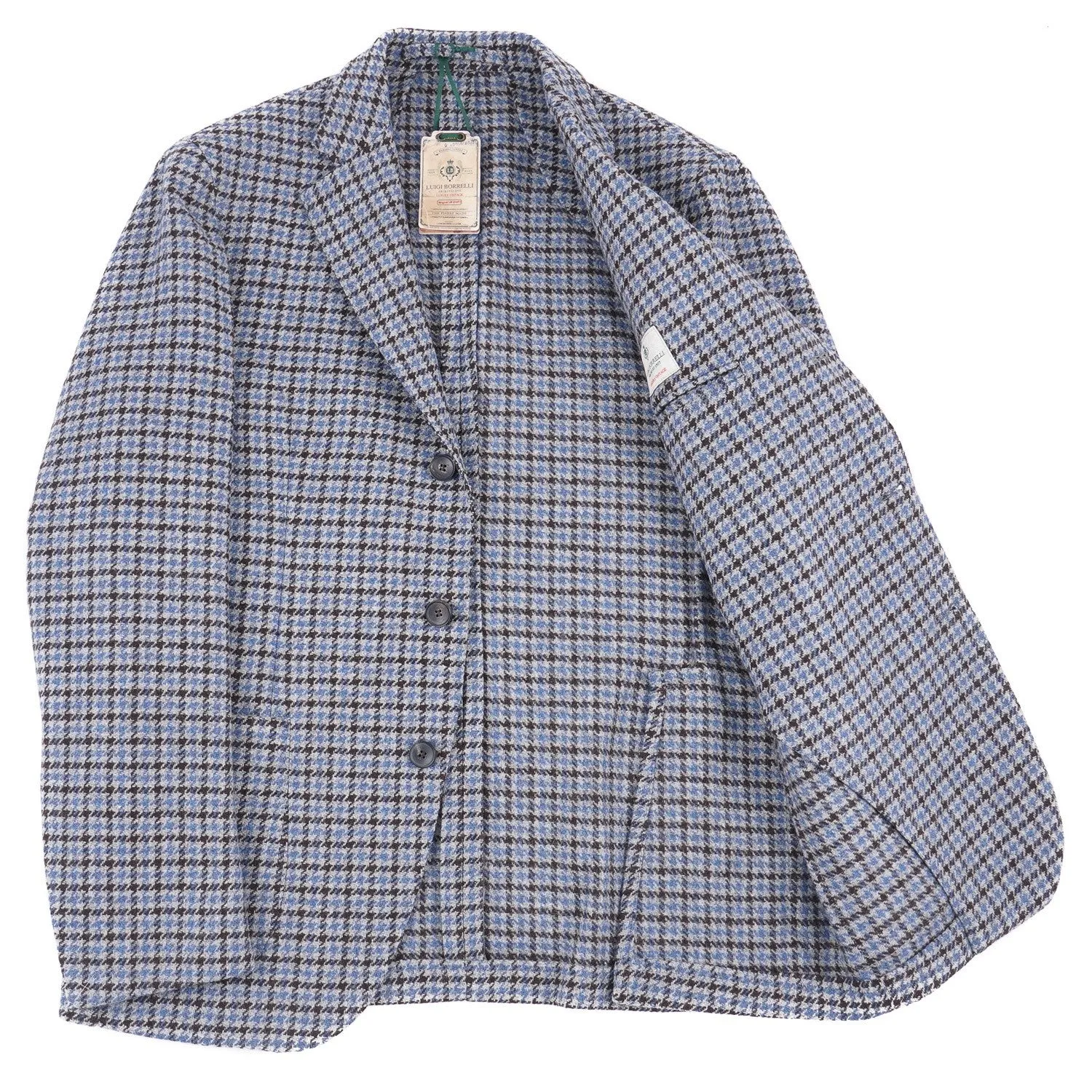 Luigi Borrelli Soft-Constructed Tweed Sport Coat