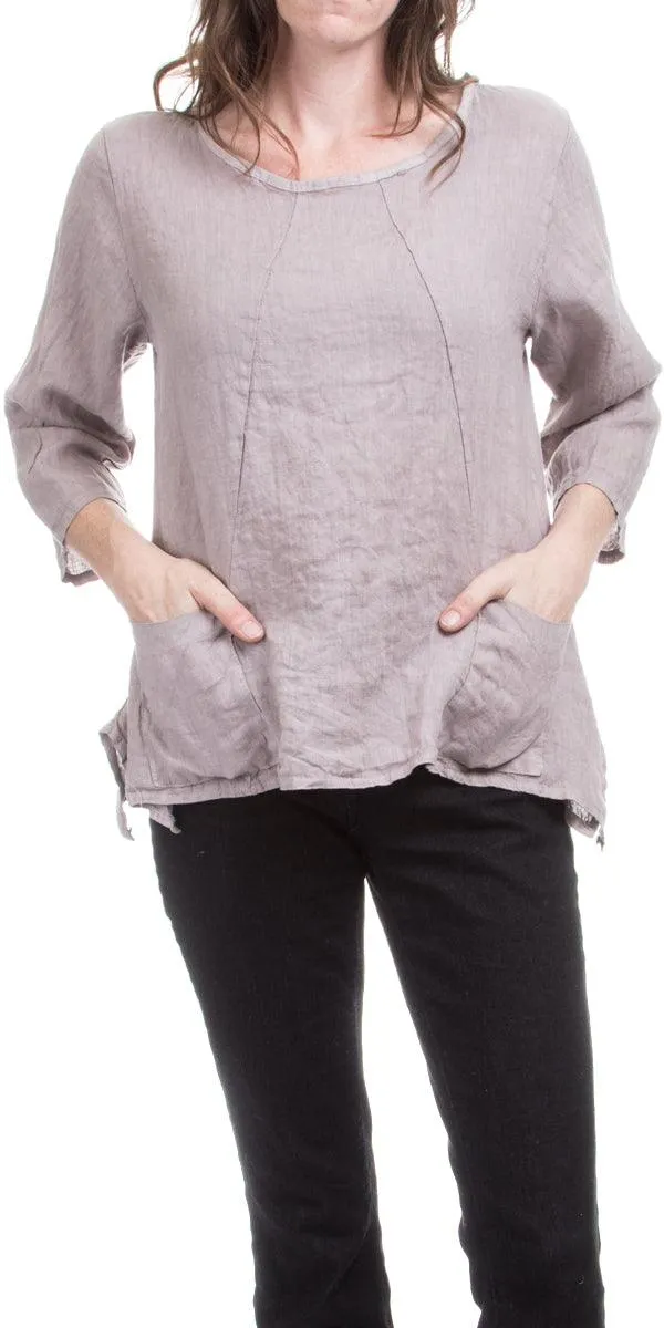 Maira Linen Top