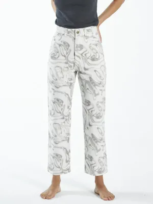 Marbled Paradise Pant - Tofu