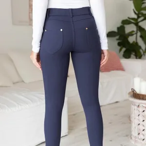 Ponti Pants in Navy or Black