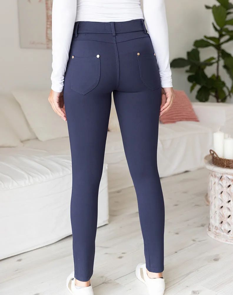 Ponti Pants in Navy or Black