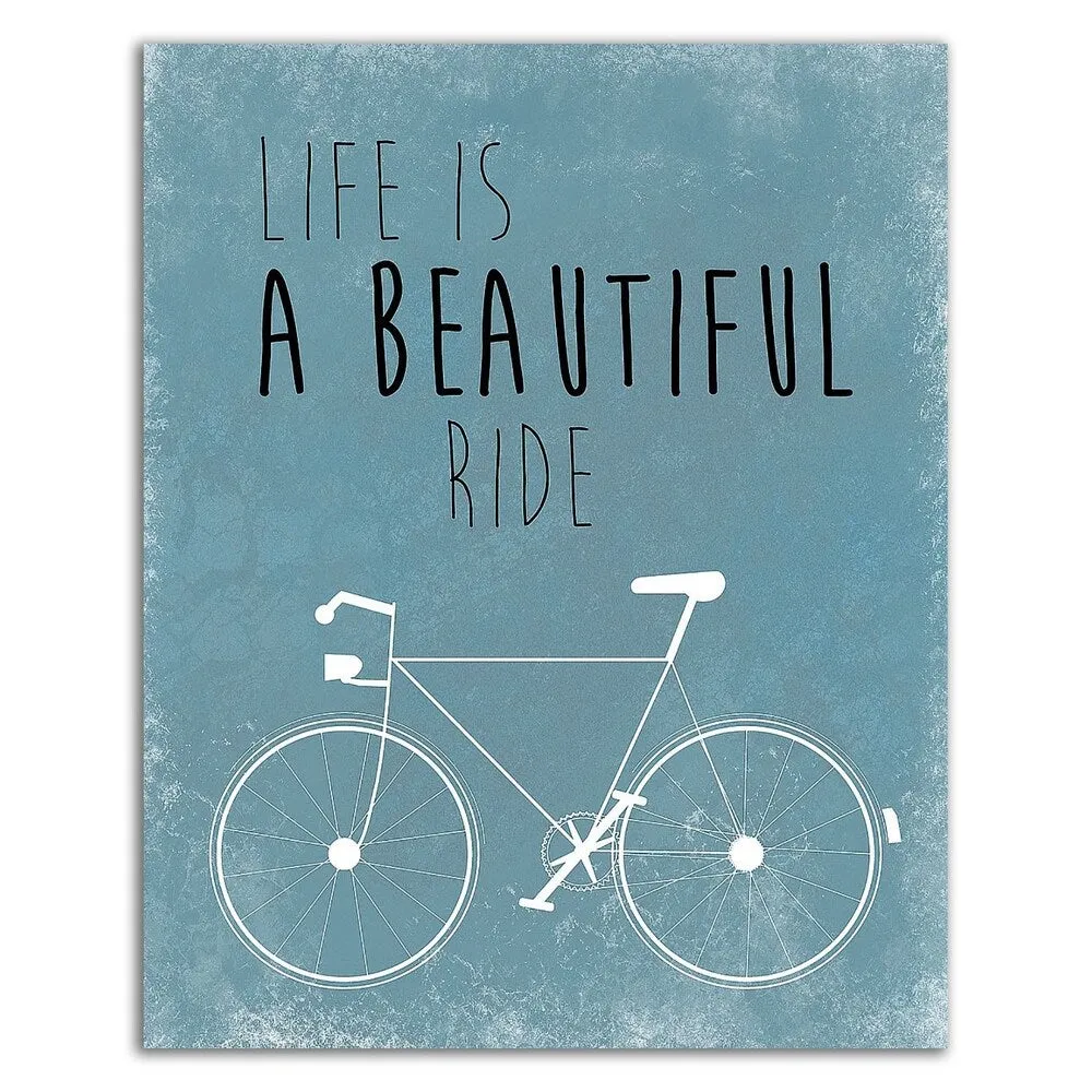 "A Beautiful Ride" by Jan Weiss, Print on Canvas, Ready to Hang