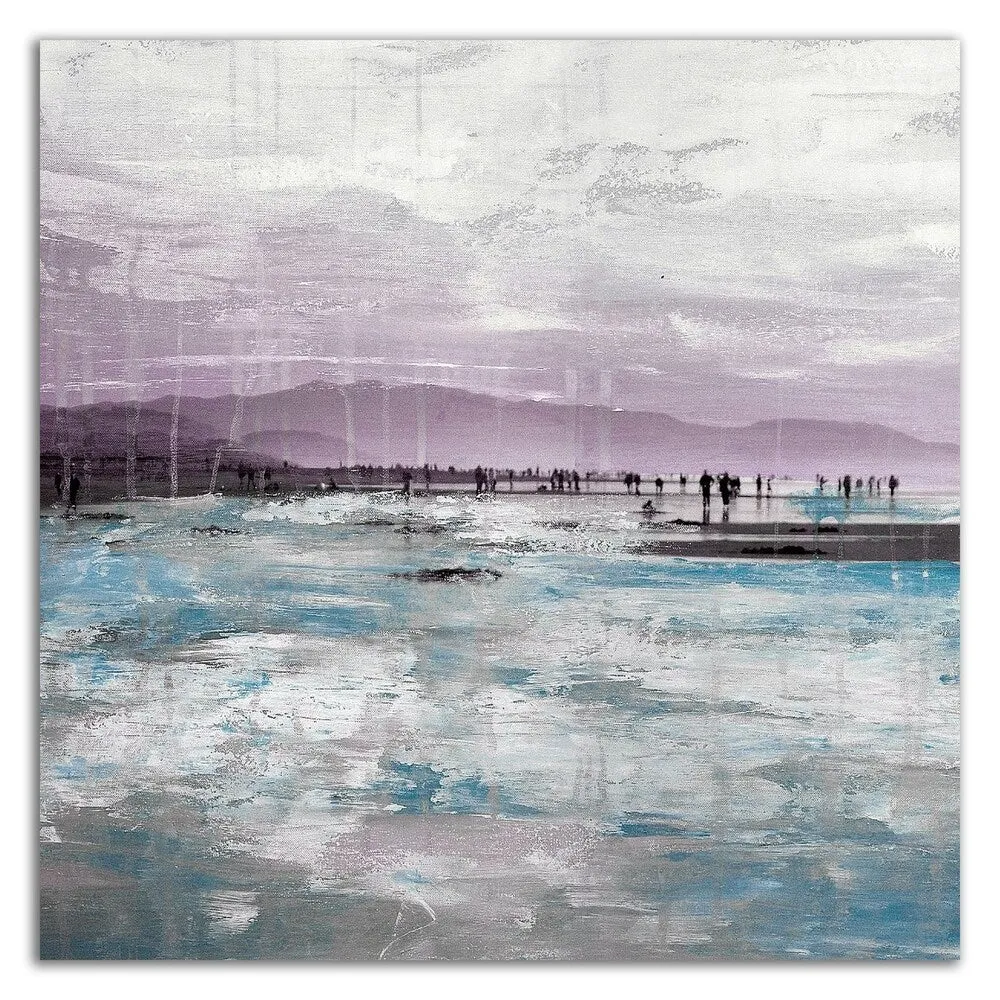 "Beach I" by Clara Summer, Print on Canvas, Ready to Hang