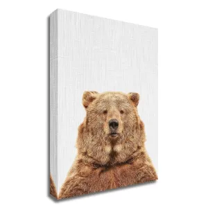 "Bear" by Tai Prints, Print on Canvas, Ready to Hang