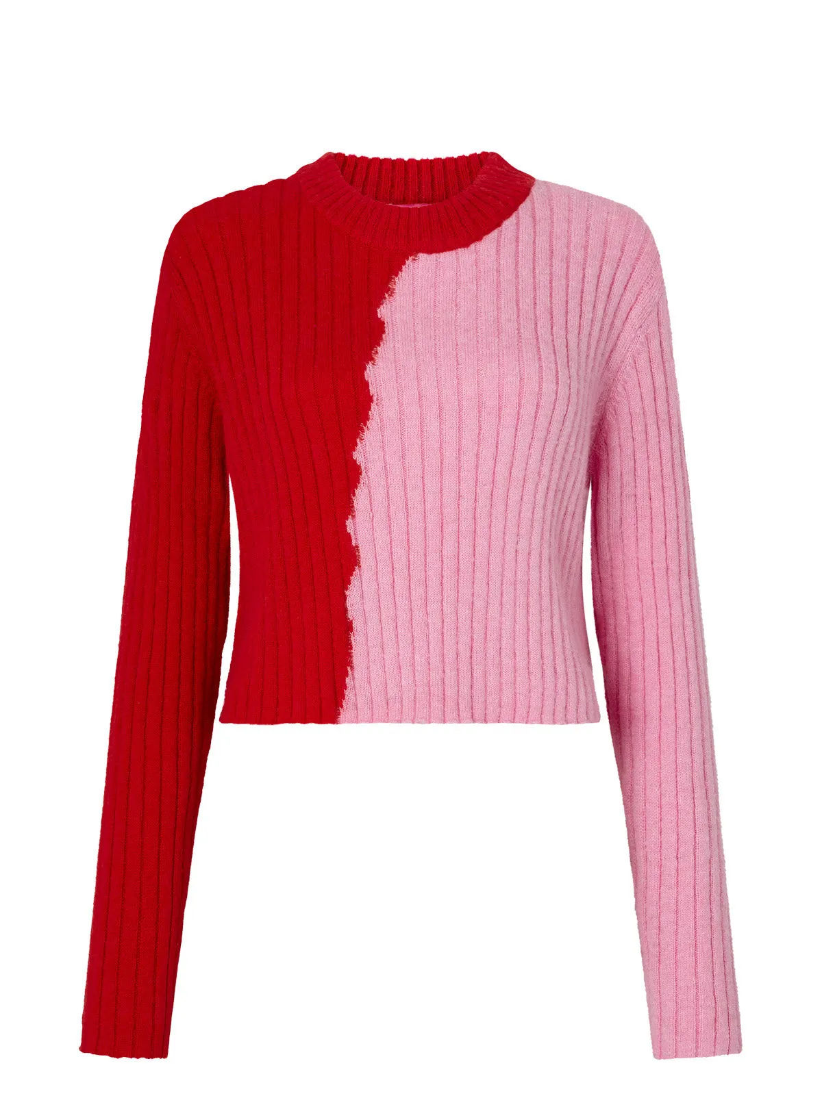 Rory Pink And Red Sweater