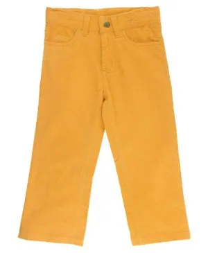 RuggedButts ~ Golden Yellow Straight Corduroy Pants