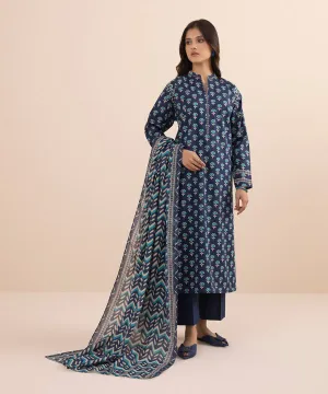 Sapphire 3PC Lawn Collection – U3P-DY24D1-3