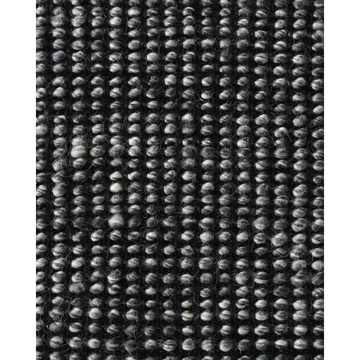 Sherwood Floor Rug - Charcoal/Black  (Wool Blend)