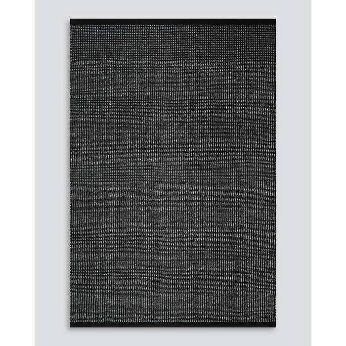 Sherwood Floor Rug - Charcoal/Black  (Wool Blend)