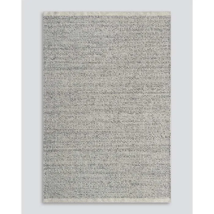 Sherwood Floor Rug - Silver Grey  (Wool Blend)