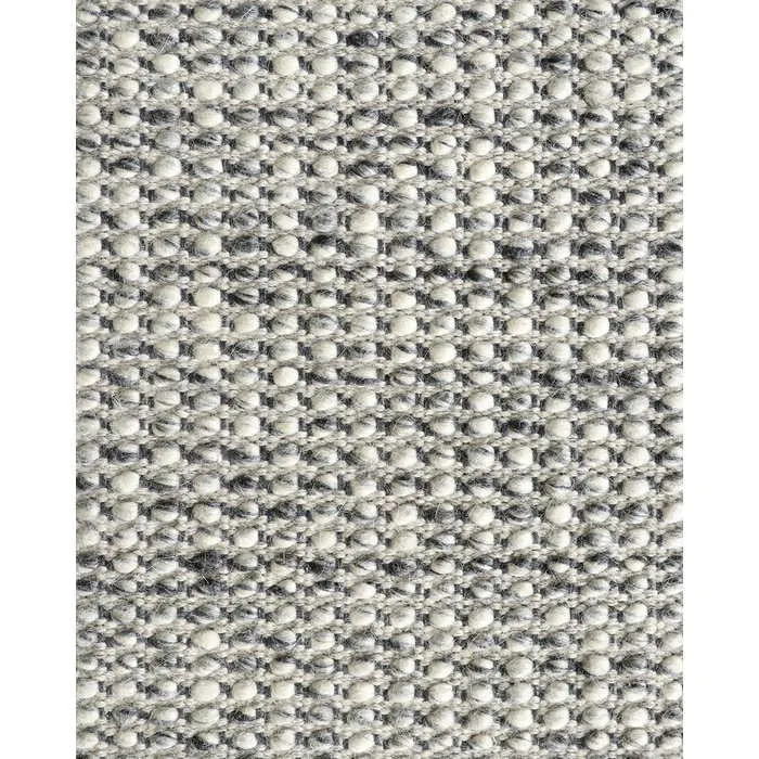 Sherwood Floor Rug - Silver Grey  (Wool Blend)