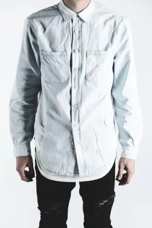 SNOW SHIRT (LIGHT BLUE)