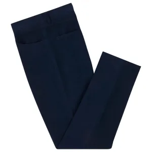 Trent Navy Moleskin Trousers