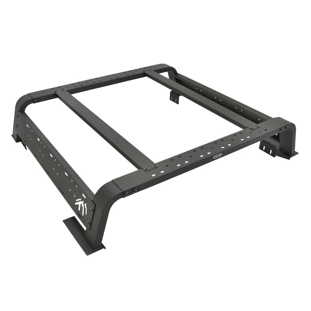 Westin Low Profile No Drill Overland Cargo Rack for 2020-2025 Jeep Gladiator JT - Recon Recovery