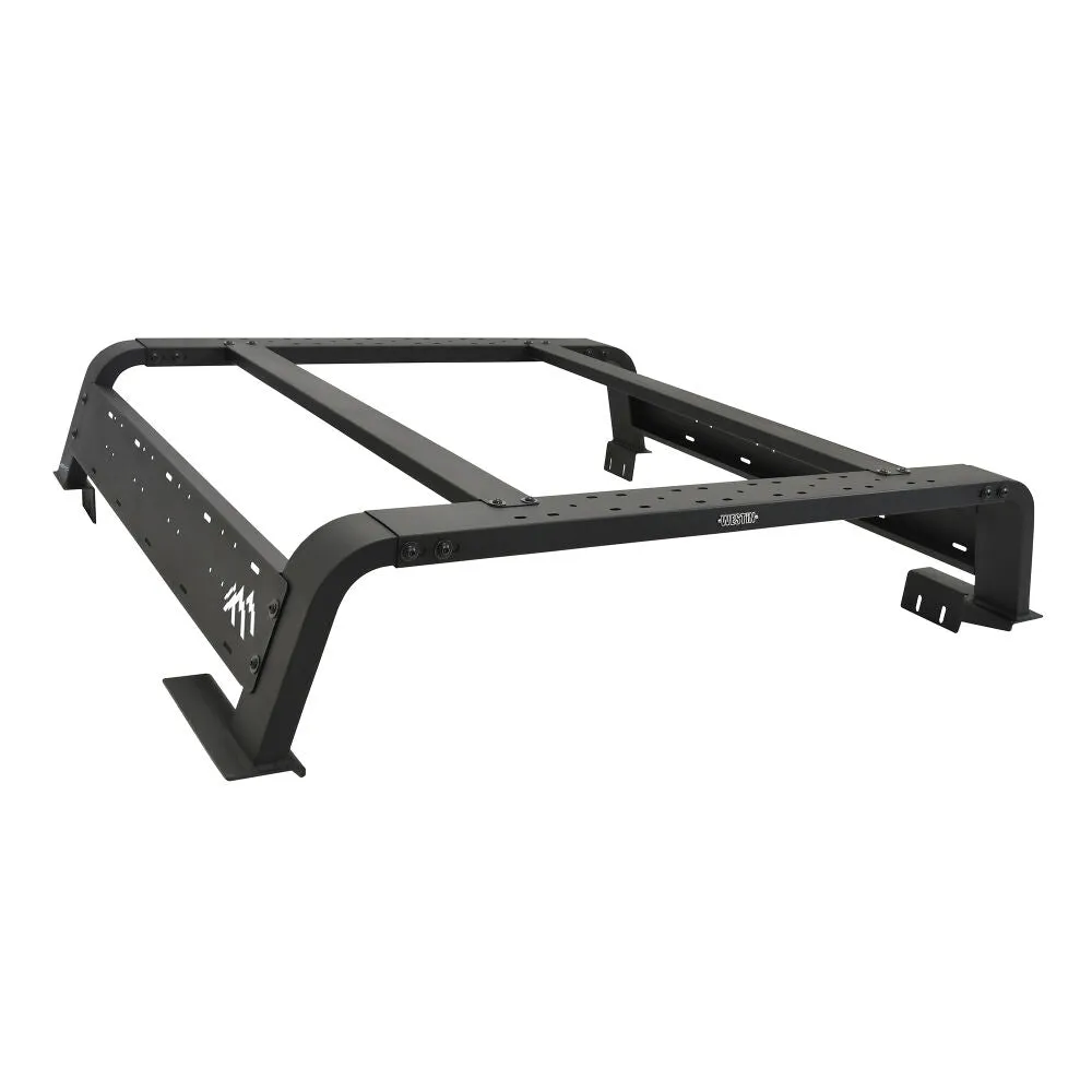 Westin Low Profile No Drill Overland Cargo Rack for 2020-2025 Jeep Gladiator JT - Recon Recovery