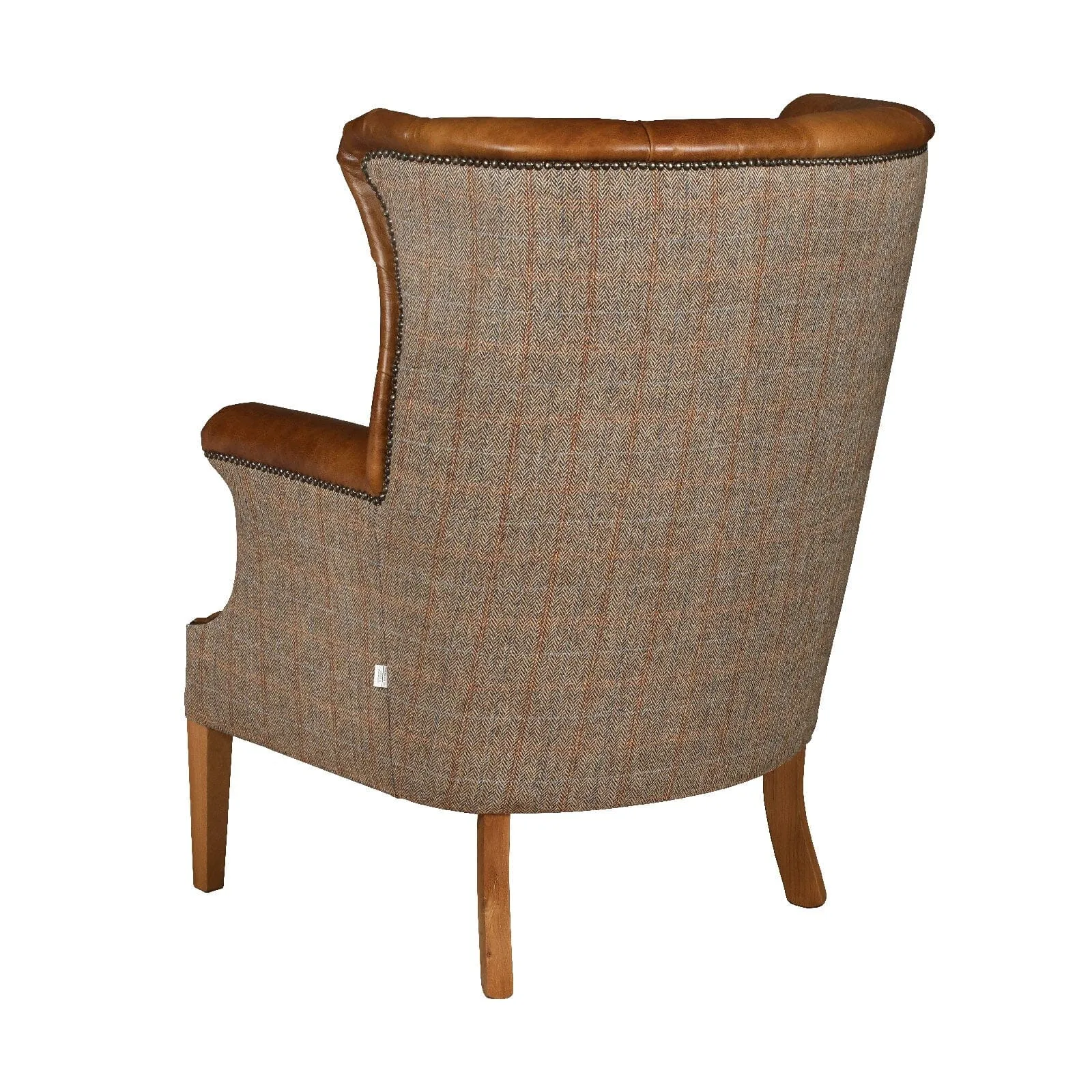 Winchester Chair - Hunting Lodge Harris Tweed