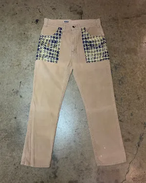 Yokishop - "Asterisk Floral" Corduroy Pants